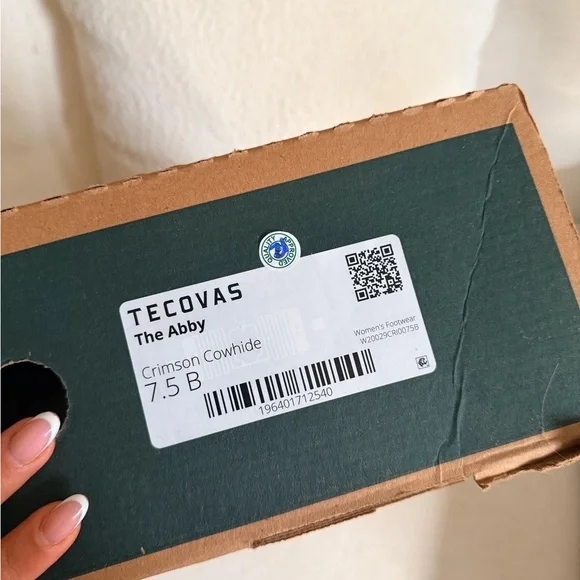 Tecovas Red Leather Heeled Boots - Picture 7 of 7